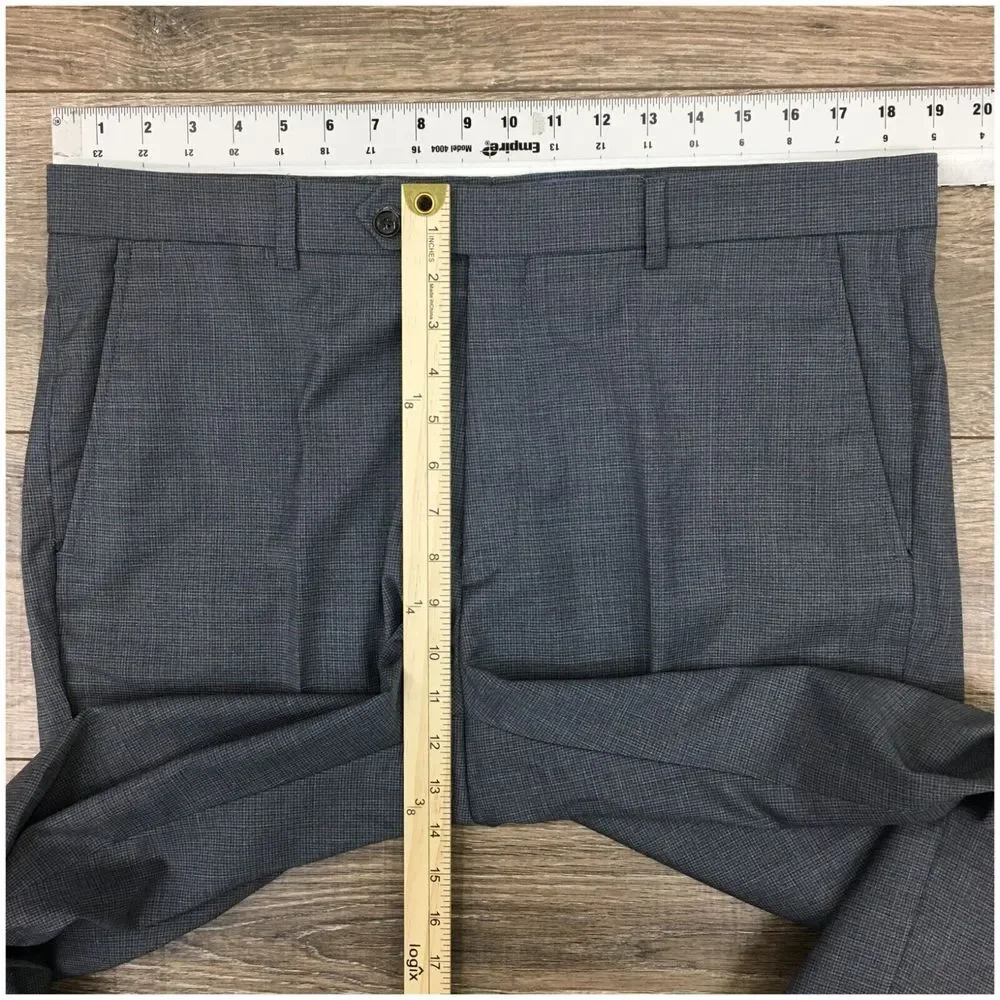 TOMMY HILFIGER Mens Suit 2 Piece Set Size‎ 42L Jacket Blazer Pants Wool Casual